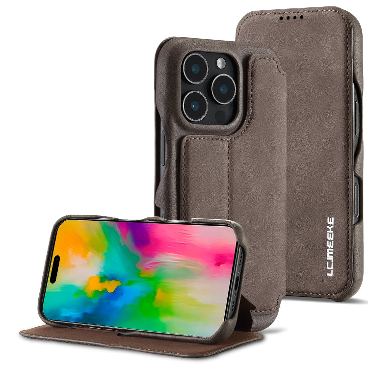 LC.IMEEKE Hon Ancient Series Flip Leather Phone Case, For iPhone 17 Pro Max, For iPhone 17 Pro, For iPhone 17, For iPhone 17 Air, For iPhone 16 Pro Max, For iPhone 16 Pro, For iPhone 16 Plus, For iPhone 16, For iPhone 15 Pro Max