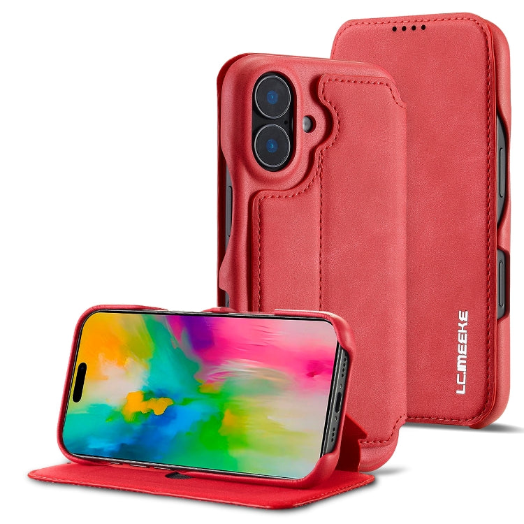 LC.IMEEKE Hon Ancient Series Flip Leather Phone Case, For iPhone 17 Pro Max, For iPhone 17 Pro, For iPhone 17, For iPhone 17 Air, For iPhone 16 Pro Max, For iPhone 16 Pro, For iPhone 16 Plus, For iPhone 16, For iPhone 15 Pro Max