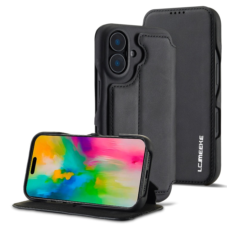 LC.IMEEKE Hon Ancient Series Flip Leather Phone Case, For iPhone 17 Pro Max, For iPhone 17 Pro, For iPhone 17, For iPhone 17 Air, For iPhone 16 Pro Max, For iPhone 16 Pro, For iPhone 16 Plus, For iPhone 16, For iPhone 15 Pro Max