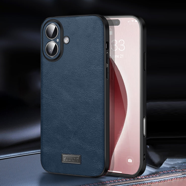 SULADA Shockproof TPU Hybrid Handmade Leather Phone Case