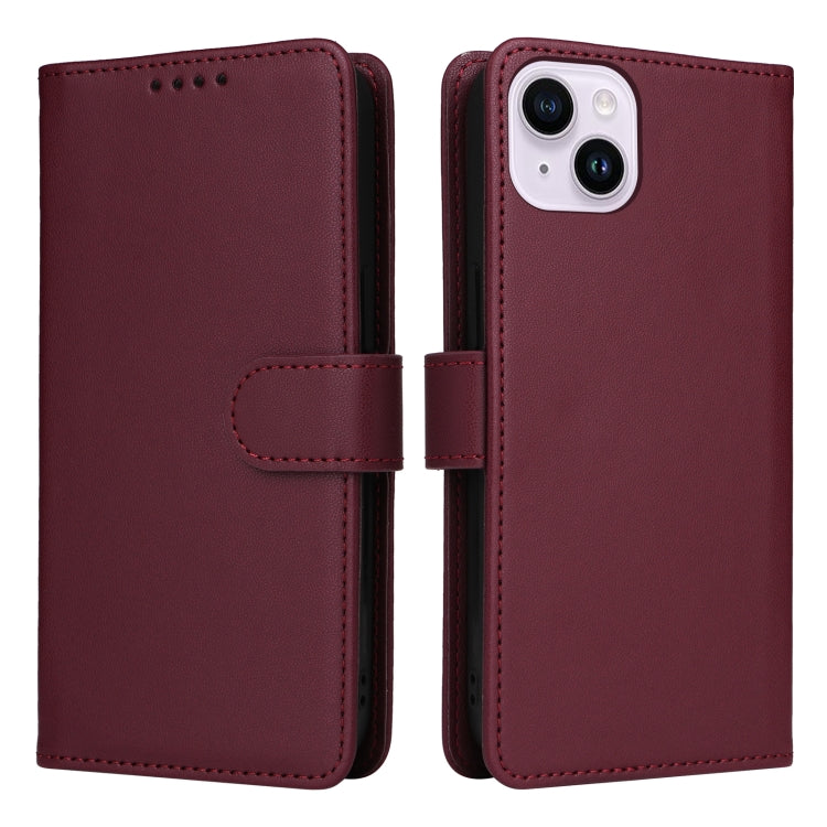 BETOPNICE BN-005 2 in 1 Detachable Imitate Genuine Leather Phone Case, For iPhone 15 Pro Max, For iPhone 15 Pro, For iPhone 15 Plus, For iPhone 15, For iPhone 14 Plus, For iPhone 13 / 14, For iPhone 14 Pro, For iPhone 14 Pro Max, For iPhone 13 Pro Max