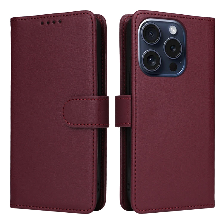 BETOPNICE BN-005 2 in 1 Detachable Imitate Genuine Leather Phone Case, For iPhone 15 Pro Max, For iPhone 15 Pro, For iPhone 15 Plus, For iPhone 15, For iPhone 14 Plus, For iPhone 13 / 14, For iPhone 14 Pro, For iPhone 14 Pro Max, For iPhone 13 Pro Max