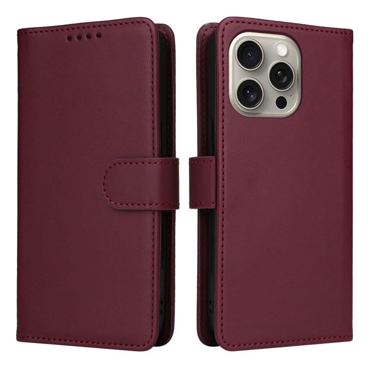 BETOPNICE BN-005 2 in 1 Detachable Imitate Genuine Leather Phone Case, For iPhone 15 Pro Max, For iPhone 15 Pro, For iPhone 15 Plus, For iPhone 15, For iPhone 14 Plus, For iPhone 13 / 14, For iPhone 14 Pro, For iPhone 14 Pro Max, For iPhone 13 Pro Max