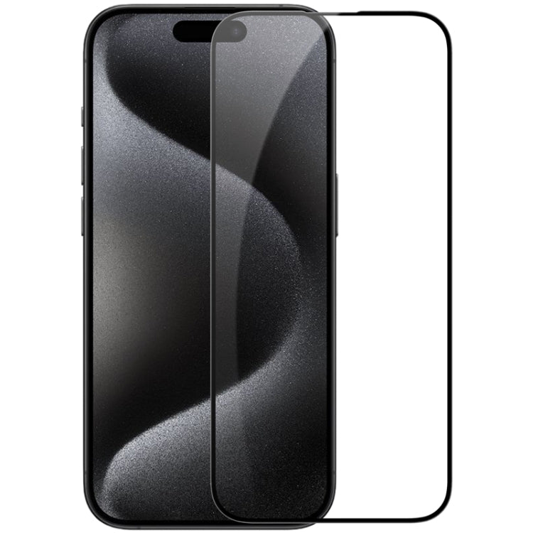NILLKIN CP+Pro Explosion-proof Tempered Glass Film, For iPhone 16 Pro Max, For iPhone 16 Pro, For iPhone 16 Plus, For iPhone 16, For iPhone 15 Pro Max, For iPhone 15 Pro, For iPhone 15