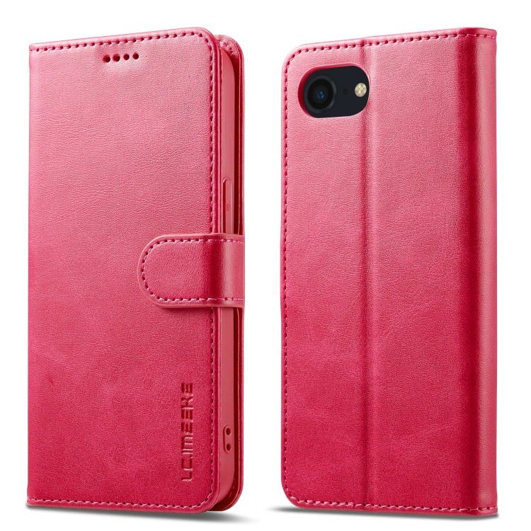 LC.IMEEKE Calf Texture Horizontal Flip Leather Case, For iPhone 17 Pro Max, For iPhone 17 Pro, For iPhone 17, For iPhone 17 Air, iPhone 16e, For iPhone 16 Pro Max