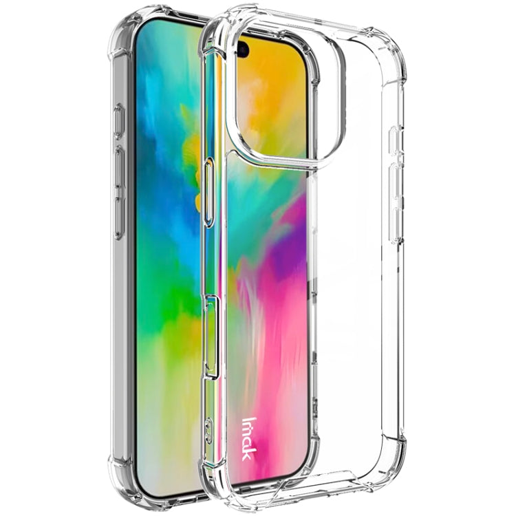 IMAK Space Shield PC + TPU Airbag Shockproof Phone Case, For iPhone 16 Pro Max, For iPhone 16 Pro, For iPhone 16
