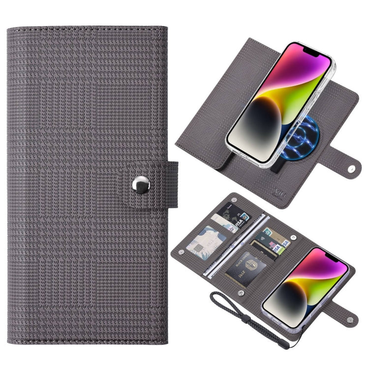ViLi GHA-C Series RFID MagSafe Magnetic Flip Leather Phone Case, For iPhone 14, For iPhone 14 Pro, For iPhone 14 Pro Max, For iPhone 13 Pro Max, For iPhone 13 Pro, For iPhone 13
