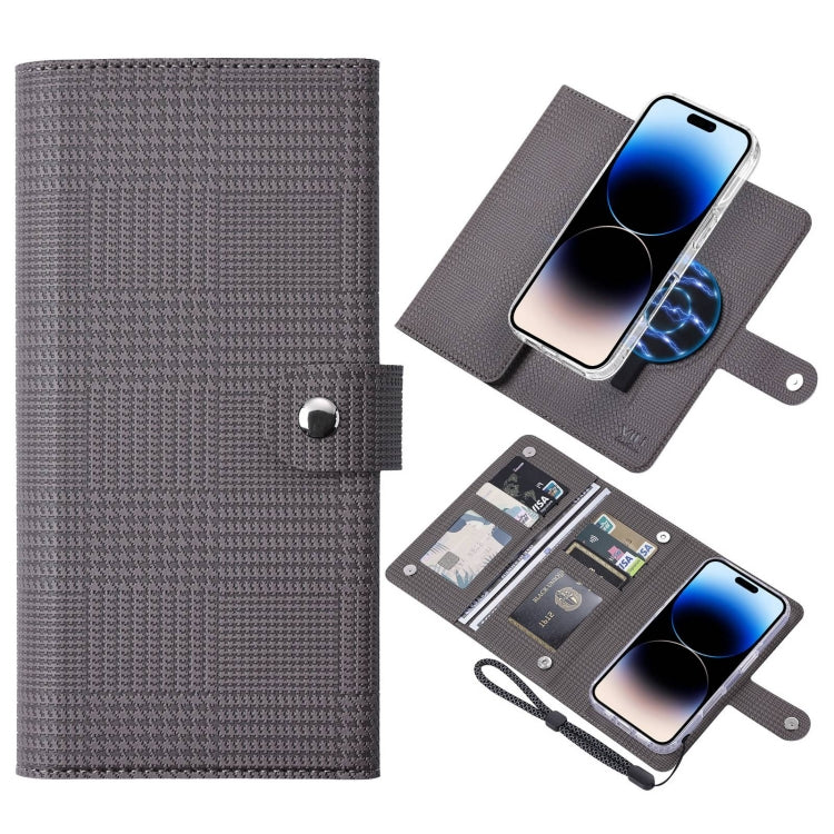 ViLi GHA-C Series RFID MagSafe Magnetic Flip Leather Phone Case, For iPhone 14, For iPhone 14 Pro, For iPhone 14 Pro Max, For iPhone 13 Pro Max, For iPhone 13 Pro, For iPhone 13