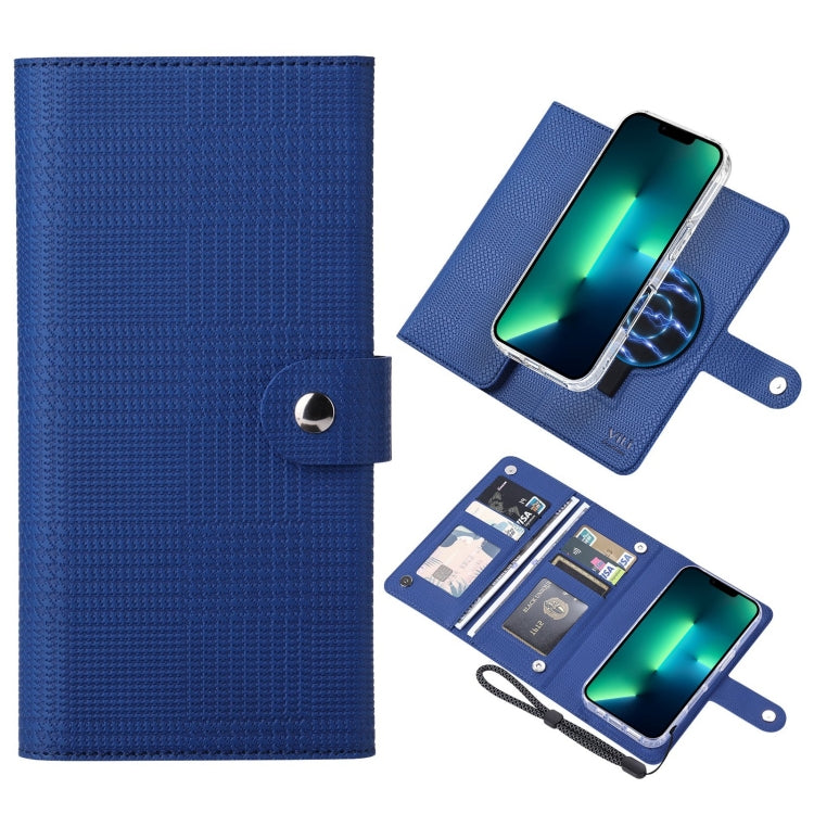 ViLi GHA-C Series RFID MagSafe Magnetic Flip Leather Phone Case, For iPhone 14, For iPhone 14 Pro, For iPhone 14 Pro Max, For iPhone 13 Pro Max, For iPhone 13 Pro, For iPhone 13