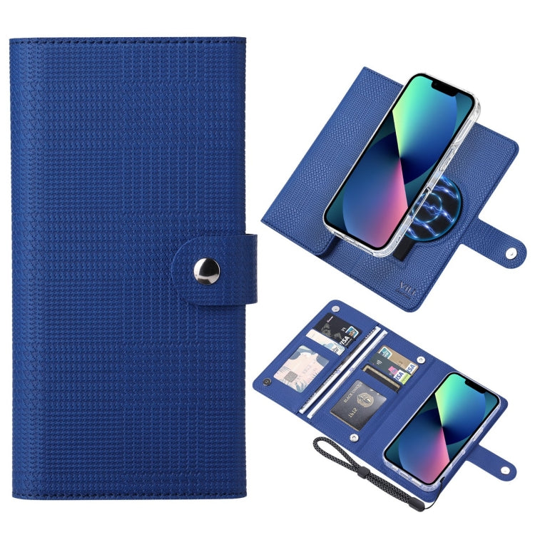 ViLi GHA-C Series RFID MagSafe Magnetic Flip Leather Phone Case, For iPhone 14, For iPhone 14 Pro, For iPhone 14 Pro Max, For iPhone 13 Pro Max, For iPhone 13 Pro, For iPhone 13