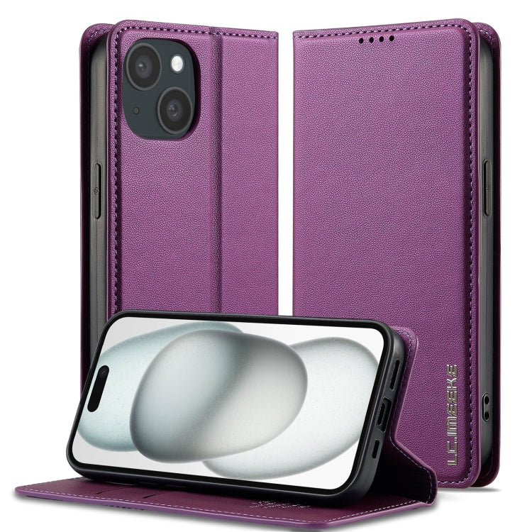 LC.IMEEKE L1 Series Frosted Fine Texture PU Phone Case