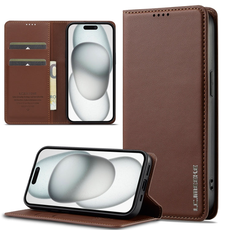 LC.IMEEKE L1 Series Frosted Fine Texture PU Phone Case