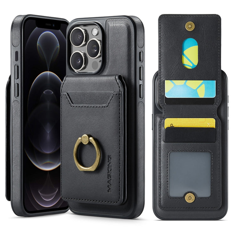 MAGKING K1 MagSafe Detachable Wallet RFID Back Cover Phone Case