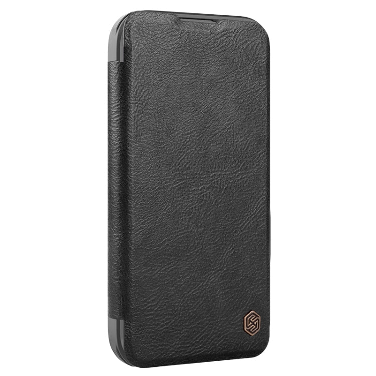 NILLKIN Qin Prop Series Flip Camera Cover Design Leather Phone Case, For iPhone 16 Pro Max, For iPhone 16