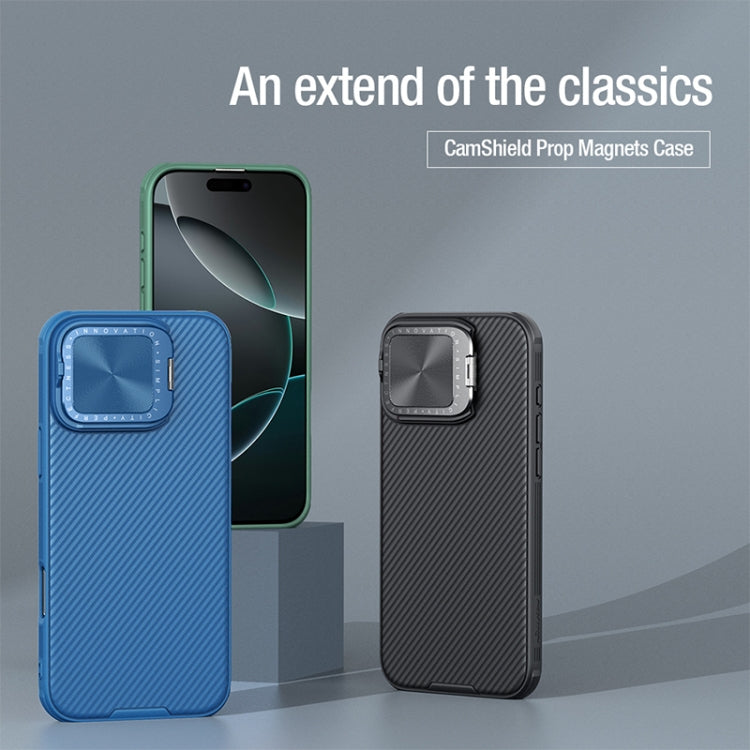 NILLKIN CamShield Prop MagSafe Magnetic PC Phone Case, For iPhone 16 Pro Max