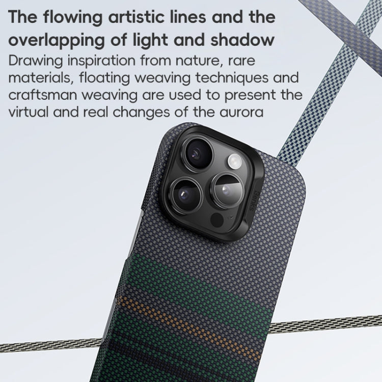 Benks Color Shield C1 Classic Kevlar Woven MagSafe Phone Case, For iPhone 16 Pro Max, For iPhone 16 Pro