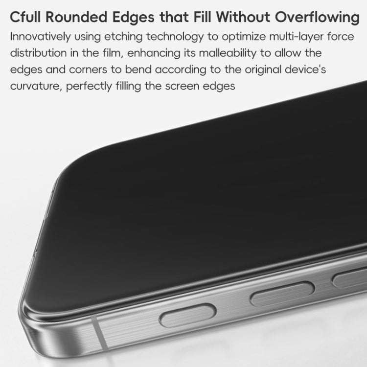 Benks King Kong Series Corning AR Antireflective Tempered Glass Film, For iPhone 16 Pro Max, For iPhone 16 Pro, For iPhone 16 Plus, For iPhone 16