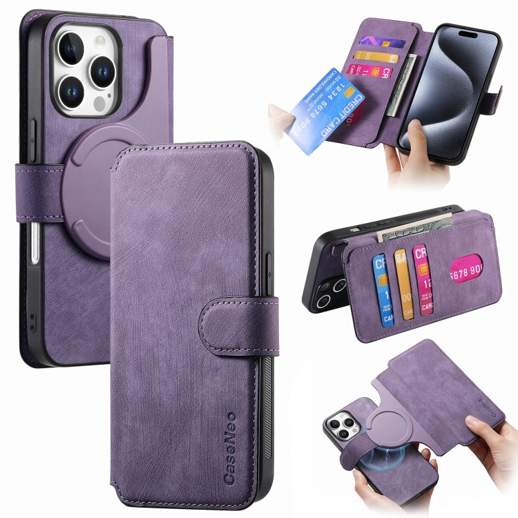 CaseNeo MagSafe RFID Anti-theft Retro Leather Phone Case