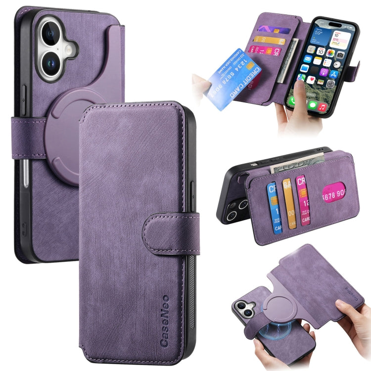 CaseNeo MagSafe RFID Anti-theft Retro Leather Phone Case