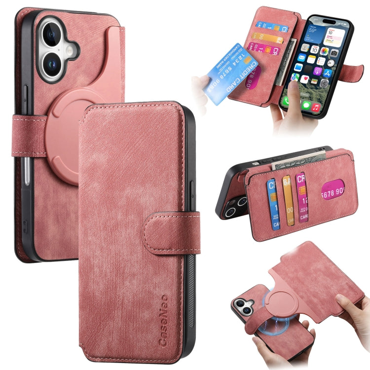 CaseNeo MagSafe RFID Anti-theft Retro Leather Phone Case