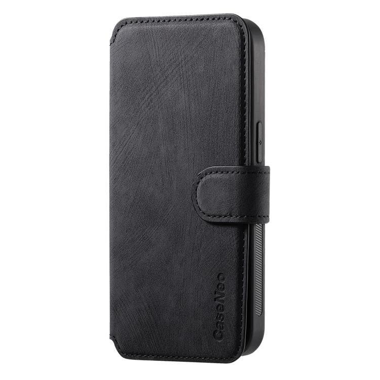 CaseNeo MagSafe RFID Anti-theft Retro Leather Phone Case