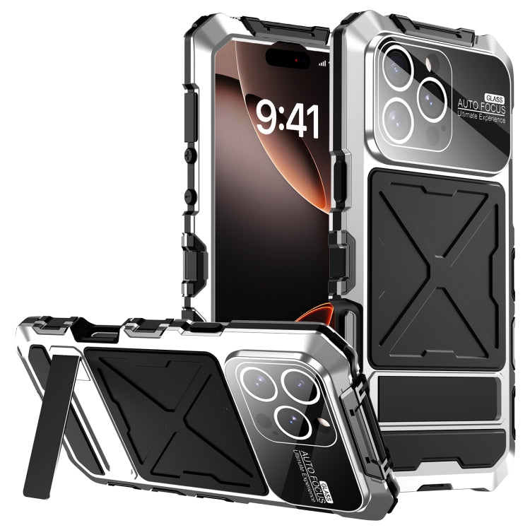 R-JUST Life Waterproof Dustproof Shockproof Phone Case, For iPhone 16 Pro Max, For iPhone 16 Pro, For iPhone 15 Pro Max, For iPhone 15 Pro, For iPhone 15 Plus, For iPhone 15