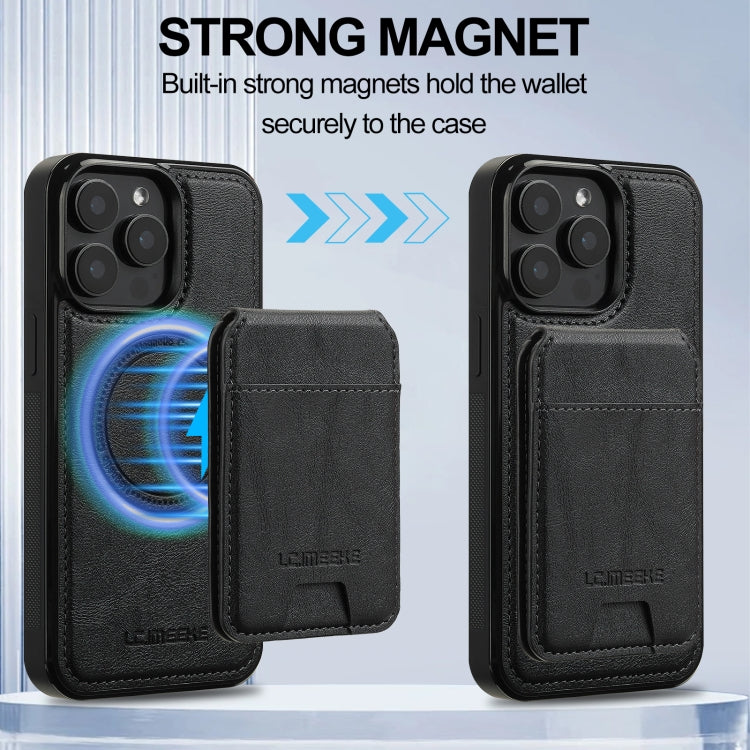 LC.IMEEKE L3 Series Detachable RFID Card Bag Magsafe Phone Case