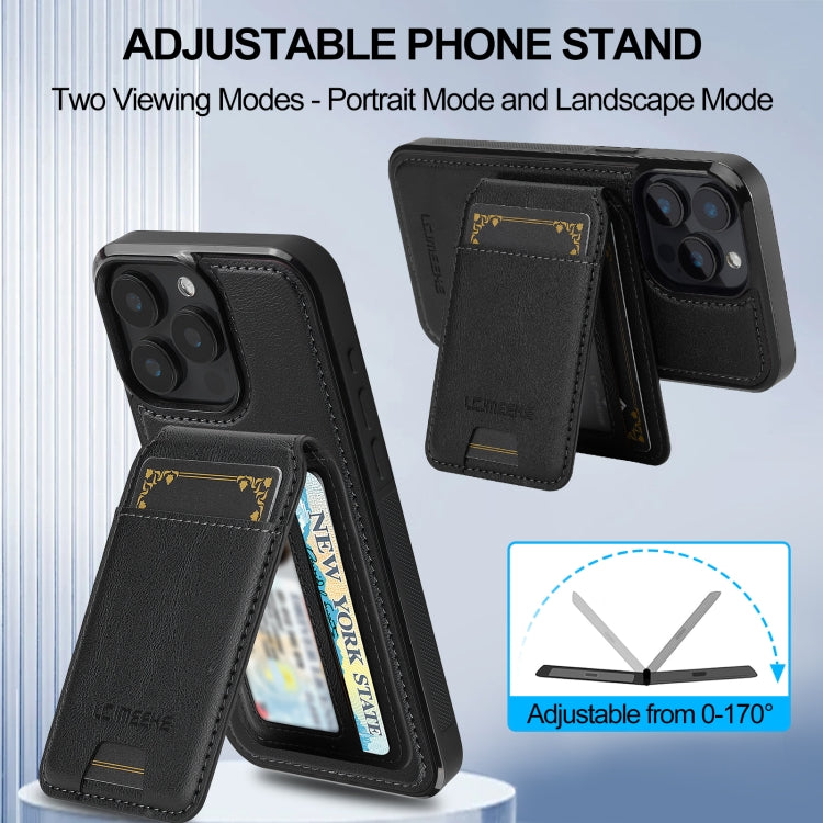 LC.IMEEKE L3 Series Detachable RFID Card Bag Magsafe Phone Case