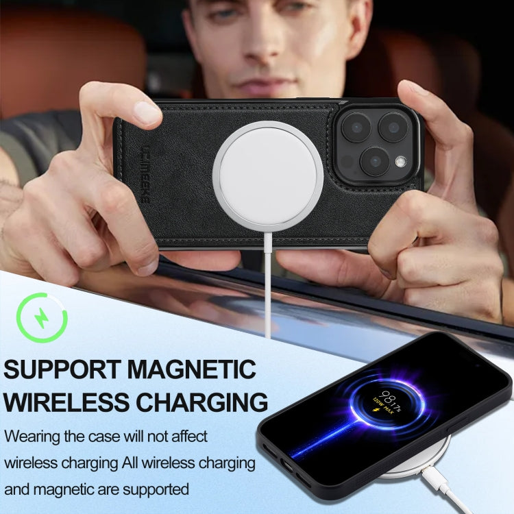 LC.IMEEKE L3 Series Detachable RFID Card Bag Magsafe Phone Case