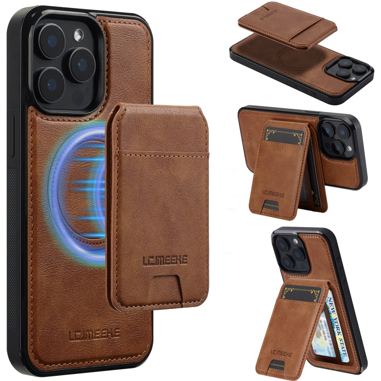 LC.IMEEKE L3 Series Detachable RFID Card Bag Magsafe Phone Case