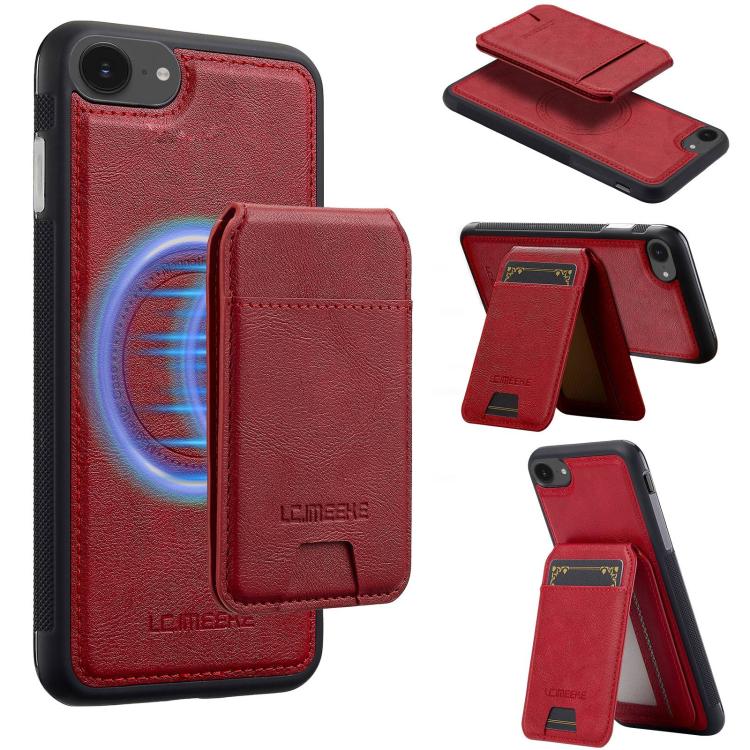 LC.IMEEKE L3 Series Detachable RFID Card Bag Magsafe Phone Case