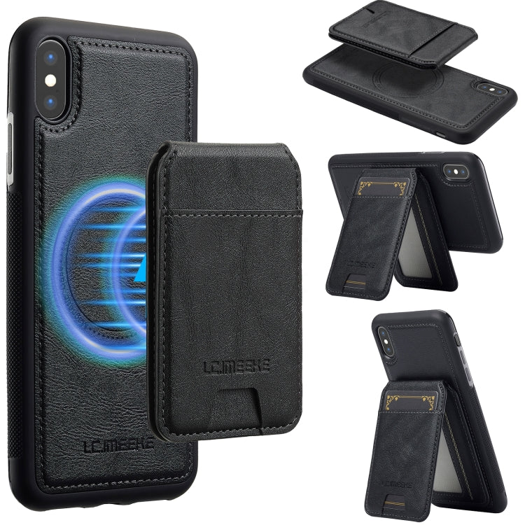 LC.IMEEKE L3 Series Detachable RFID Card Bag Magsafe Phone Case