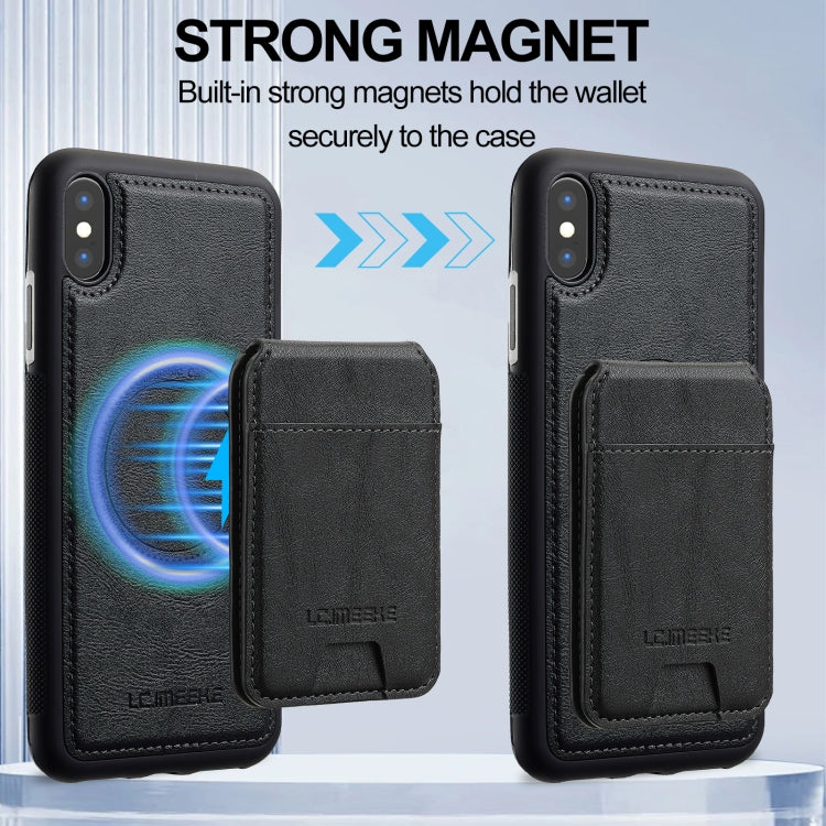 LC.IMEEKE L3 Series Detachable RFID Card Bag Magsafe Phone Case