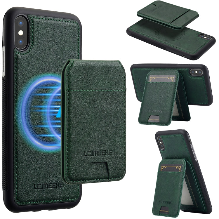 LC.IMEEKE L3 Series Detachable RFID Card Bag Magsafe Phone Case