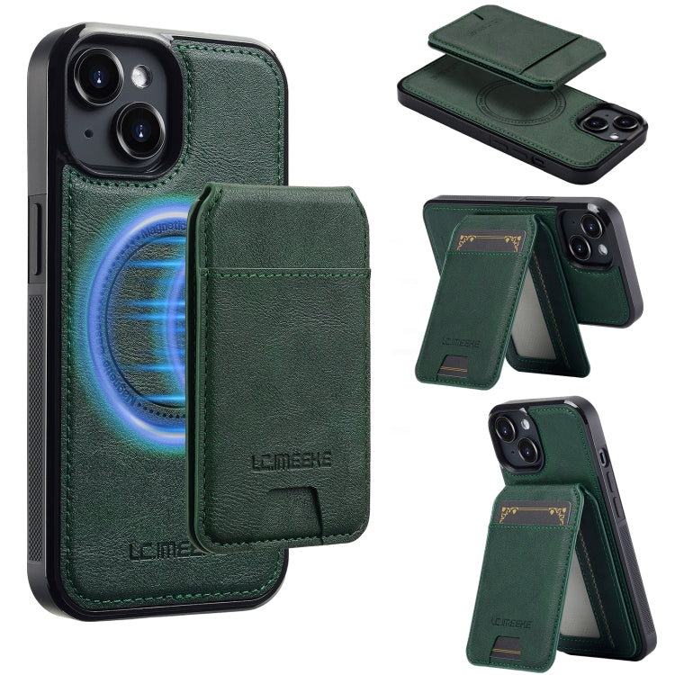 LC.IMEEKE L3 Series Detachable RFID Card Bag Magsafe Phone Case