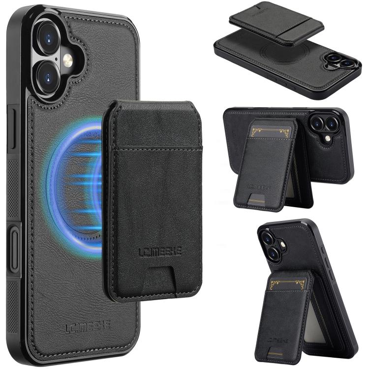 LC.IMEEKE L3 Series Detachable RFID Card Bag Magsafe Phone Case