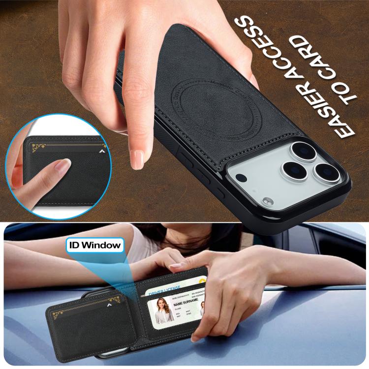 LC.IMEEKE L3 Series Detachable RFID Card Bag Magsafe Phone Case