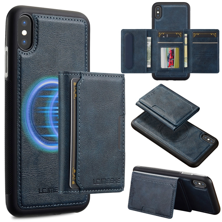 LC.IMEEKE L5 Series Detachable RFID Card Bag Magsafe Phone Case