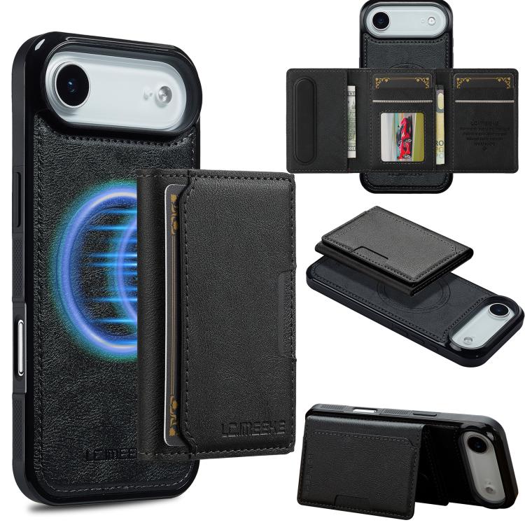 LC.IMEEKE L5 Series Detachable RFID Card Bag Magsafe Phone Case