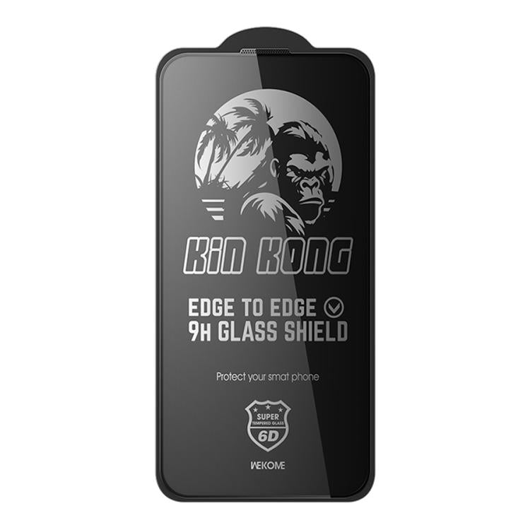 WK WTP-097 Jungle Series Kinkong 6D Curved Privacy Tempered Glass Film, For iPhone 16 Pro Max, For iPhone 16 Pro, For iPhone 16 Plus / 15 Plus, For iPhone 16 / 15, For iPhone 15 Pro Max, For iPhone 15 Pro