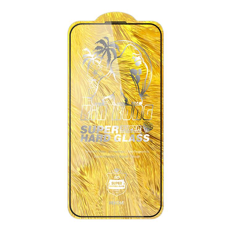 WK WTP-103 Jungle Series Kinkong Kyanite Ultra-hard 9D Curved HD Aluminum Glass Film, For iPhone 16 Pro Max, For iPhone 16 Pro, For iPhone 16 Plus / 15 Plus, For iPhone 16 / 15, For iPhone 15 Pro Max, For iPhone 15 Pro