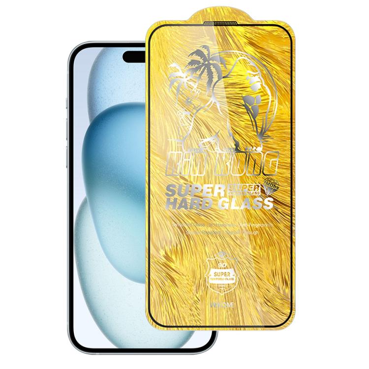 WK WTP-103 Jungle Series Kinkong Kyanite Ultra-hard 9D Curved HD Aluminum Glass Film, For iPhone 16 Pro Max, For iPhone 16 Pro, For iPhone 16 Plus / 15 Plus, For iPhone 16 / 15, For iPhone 15 Pro Max, For iPhone 15 Pro