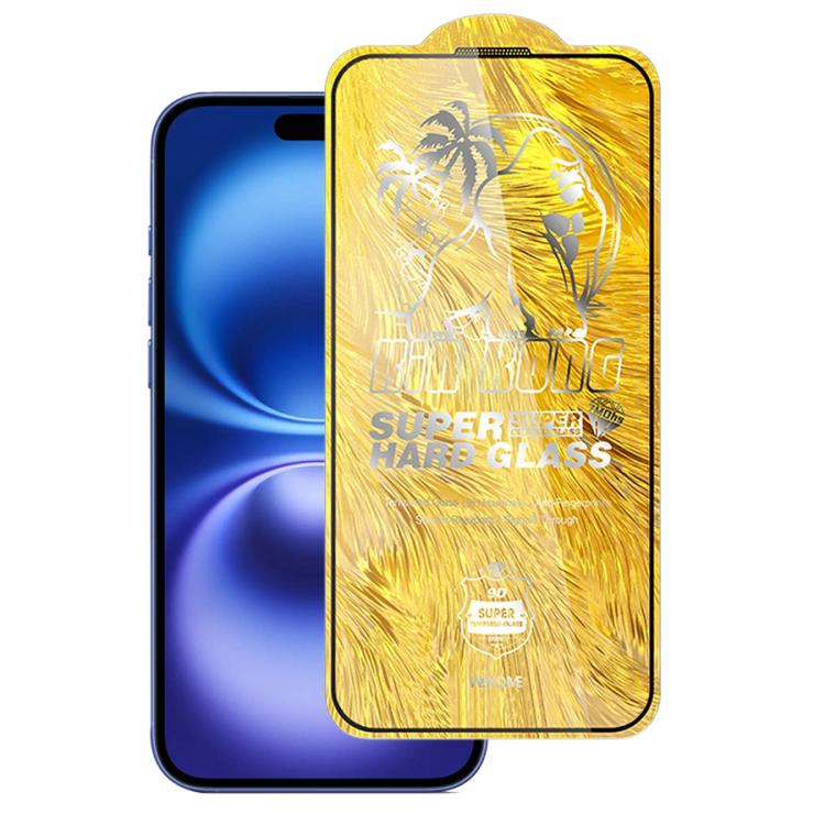 WK WTP-103 Jungle Series Kinkong Kyanite Ultra-hard 9D Curved HD Aluminum Glass Film, For iPhone 16 Pro Max, For iPhone 16 Pro, For iPhone 16 Plus / 15 Plus, For iPhone 16 / 15, For iPhone 15 Pro Max, For iPhone 15 Pro