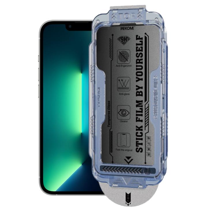WK WTP-118 Easy Install 6D Curved Ultra-Fine Edge Frosted Privacy Tempered Glass Film, For iPhone 16 Pro Max, For iPhone 16 Pro, For iPhone 16 Plus / 15 Plus, For iPhone 16 / 15, For iPhone 15 Pro Max, For iPhone 15 Pro, For iPhone 13 Pro Max / 14 Plus...