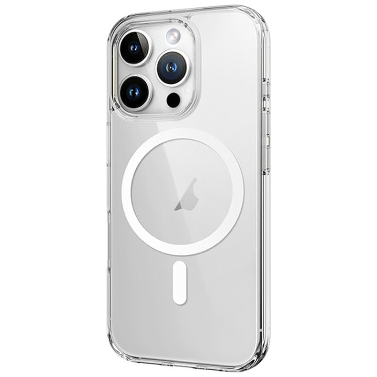 ROCK JingDun Series Clear MagSafe PC Hybrid TPU Phone Case, For iPhone 16 Pro Max, For iPhone 16 Pro, For iPhone 16 Plus, For iPhone 16
