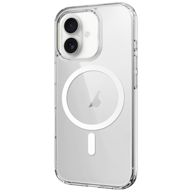 ROCK JingDun Series Clear MagSafe PC Hybrid TPU Phone Case, For iPhone 16 Pro Max, For iPhone 16 Pro, For iPhone 16 Plus, For iPhone 16