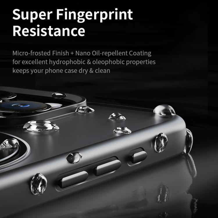 ROCK YouDun Series Skin Feel Rotating MagSafe Holder PC Hybrid TPU Phone Case, For iPhone 16 Pro Max
