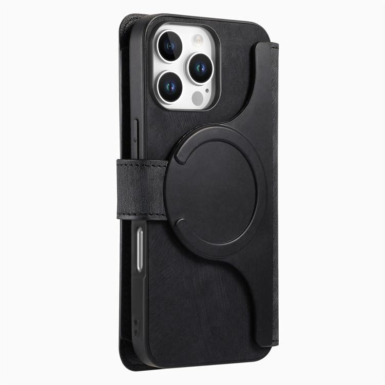 CaseNeo MagSafe RFID Anti-theft Zipper Wallet Retro Leather Phone Case, For iPhone 16 Pro Max, For iPhone 16 Pro, For iPhone 16 Plus, For iPhone 16, For iPhone 14