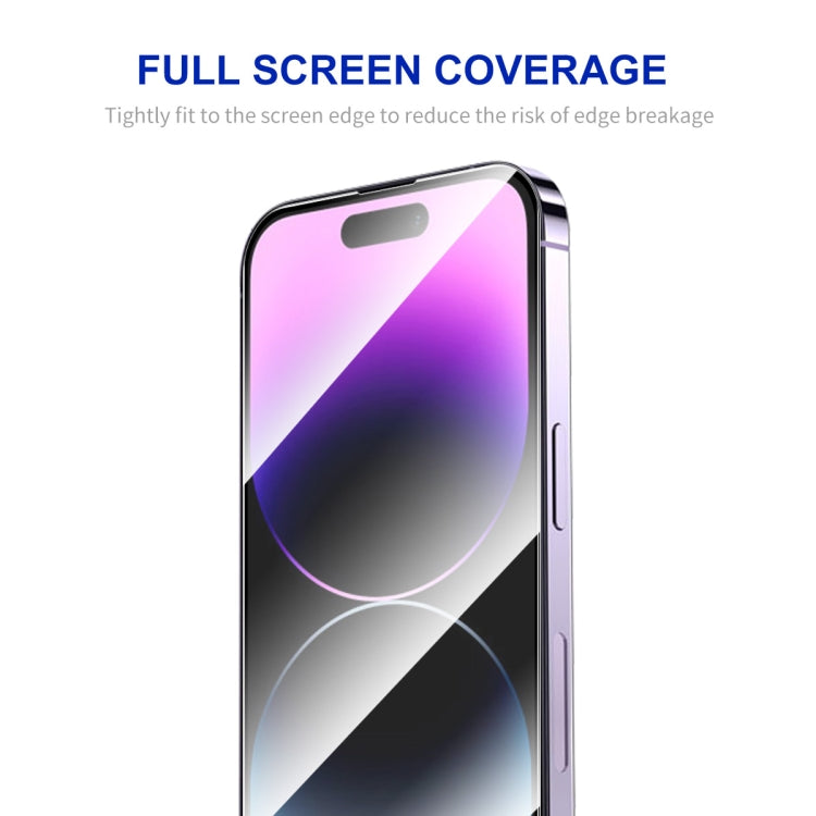 5pcs ENKAY Full Glue High Aluminum-silicon Tempered Glass Film, For iPhone 16 Pro Max, For iPhone 16 Pro, For iPhone 16 Plus, For iPhone 16, iPhone 16e, For iPhone 15 Pro Max, For iPhone 15 Pro, For iPhone 15 Plus, For iPhone 15