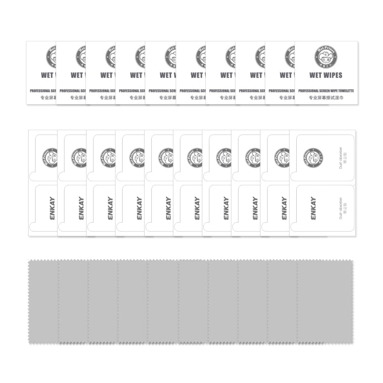 10pcs ENKAY Full Glue High Aluminum-silicon Tempered Glass Film, For iPhone 16 Pro Max, For iPhone 16 Pro, For iPhone 16 Plus, For iPhone 16, iPhone 16e, For iPhone 15 Pro Max, For iPhone 15 Pro, For iPhone 15 Plus, For iPhone 15